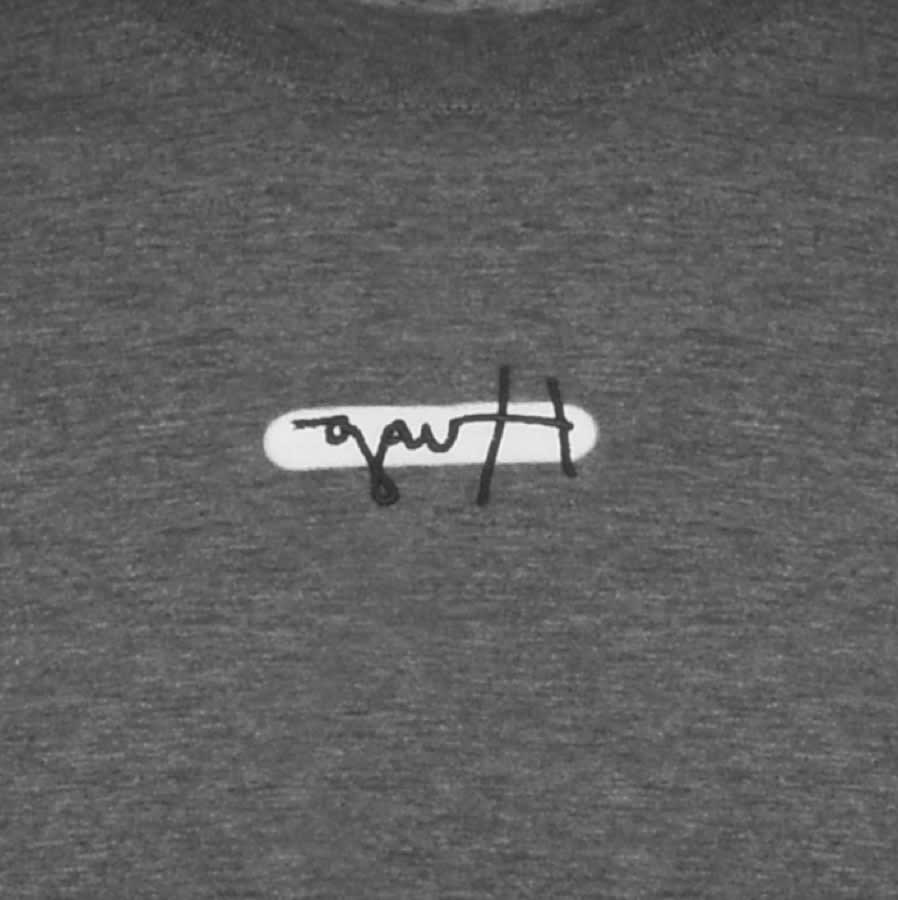Alternative Image for ProductHUGO Durned Crew Neck T Shirt Grey3